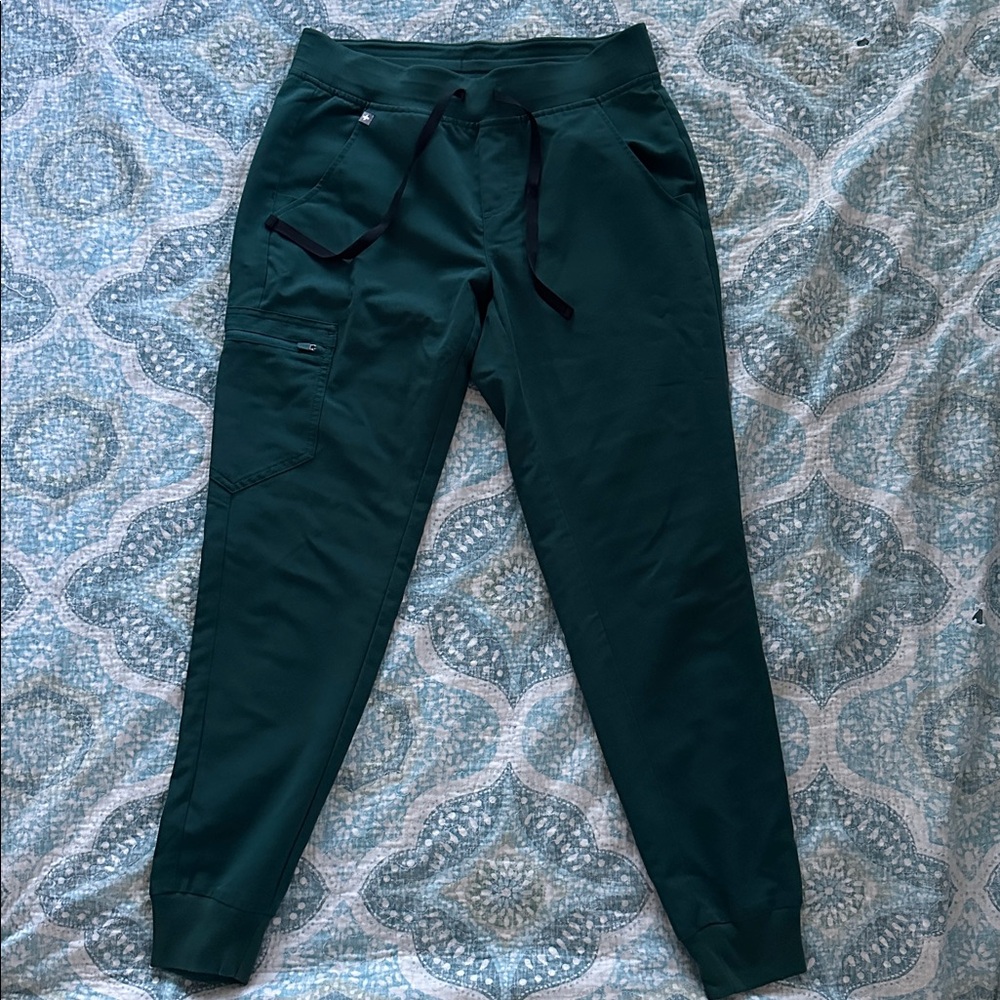 Figs Forest Green Zamora Jogger S